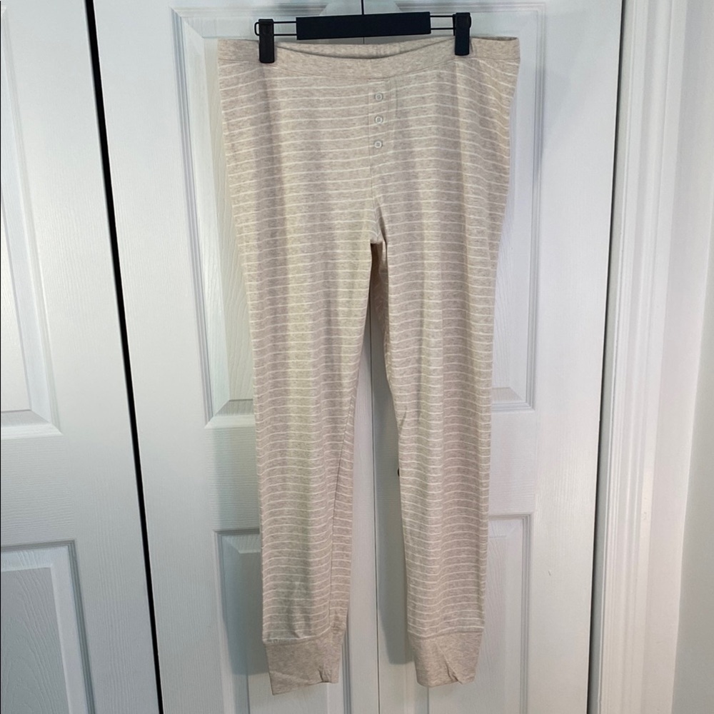 4 for $25 - Old Navy Cotton Spandex Pyjama Leggings, Heather Oatmeal, XXL Plus
